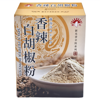 新光洋菜 香辣白胡椒粉, 600g, 1包
