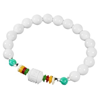 五行硨磲手鍊 招財開運硨磲, 白, 1個