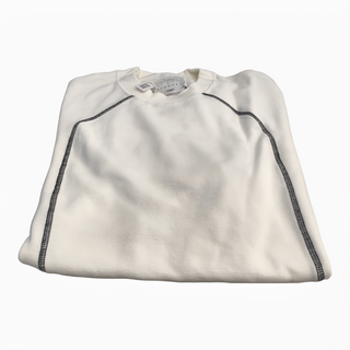 BOHRHOO 三針五線反車線短袖 - M, 白