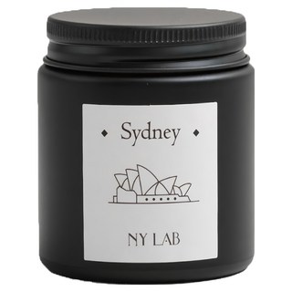 NY LAB 紐約實驗室 城市限定霧質感手工香氛蠟燭, 雪梨薰衣草, 1個, 3.5oz