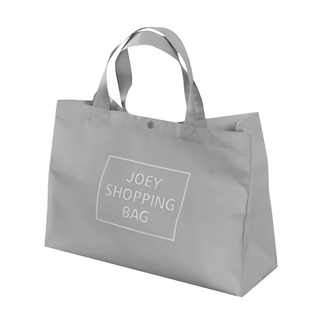 E City 牛津布超大容量購物收納包 防水材質, 灰色, 1個