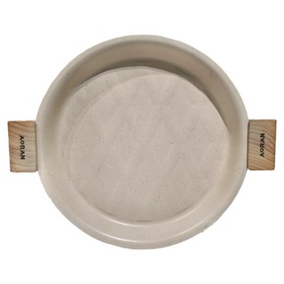 apex Innovation 麥飯石不沾鍋烤盤 1.05kg 白色, 28cm, 1個