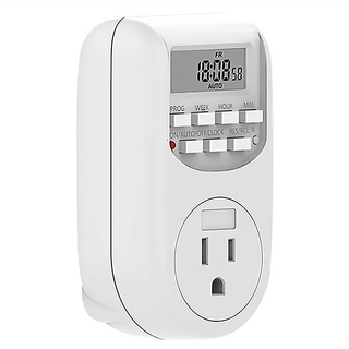 AHOYE 24小時可間歇定時插座 插座定時器, 11cm, p01_05243372, 1個