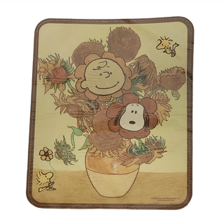 PEANUTS 史努比 大師滑鼠墊, 向日葵, 1個