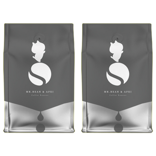 MR.BEAN&AFEI 豆豆先生與他的阿肥 瓜地馬拉阿卡特南果山 咖啡豆 一磅450g, 咖啡豆(無研磨), 450g, 2包