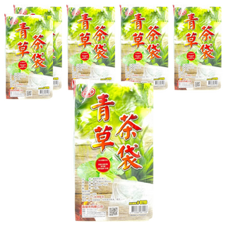 喜常來 青草茶袋 8110, 白色, 6個