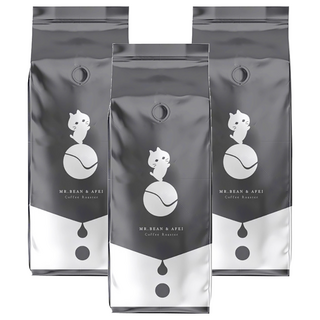 MR BEAN & AFEI 藍莓摩卡咖啡豆, 咖啡豆(無研磨), 450g, 3包