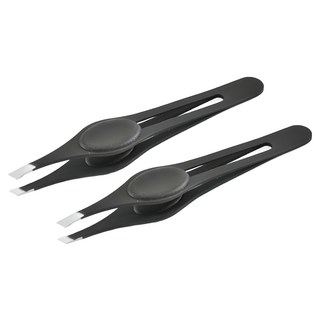 美容清潔專用鑷子, 2個, 單一顏色