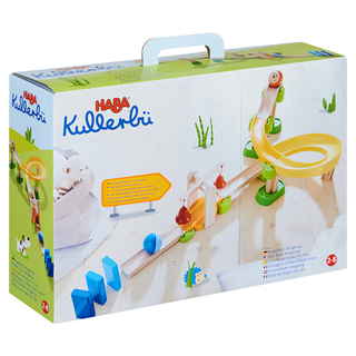 HABA 酷樂比滾球系列 叮噹雙球，軌道球玩具 兒童益智遊戲，邏輯訓練，軌道含鈴鐺, 30 x 70 x 14cm, 1盒