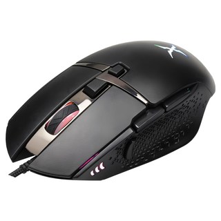 FOXXRAY 狐鐳 星魂獵狐電競滑鼠, 8個可程式化按鍵, 最高7200 DPI, RGB流光, 音樂光效模式, FXR-SM-72