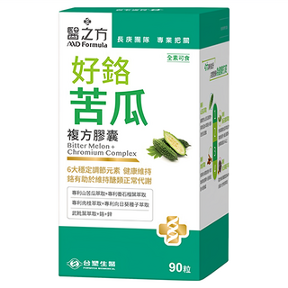 台塑生醫 MD Formula 醫之方 好鉻苦瓜複方膠囊, 1罐, 90顆