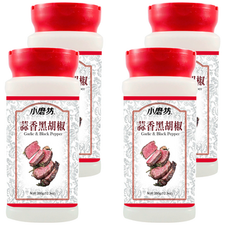 小磨坊 香蒜黑胡椒, 350g, 4瓶