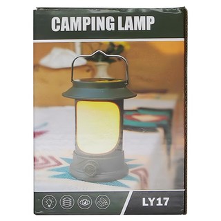 大款帶太陽能充電露營燈, ABS+PS材質, LY-17, 1個