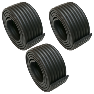 aguard W型防撞泡棉, 黑色, 3捲