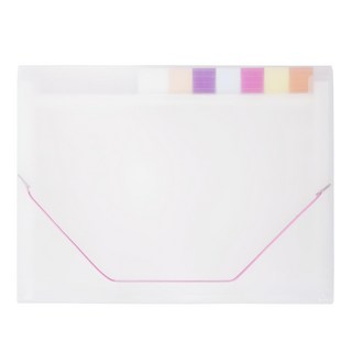 Lan CHYn 連勤牌文具 本色鬆緊帶小風琴夾，12層, LCW-S12, 1個