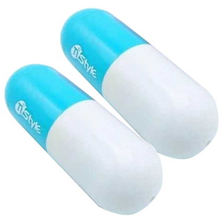 nStylE 東榮電子 藥丸型清潔刷 NCS-615 藍色, 2個