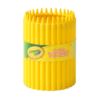 Crayola 繪兒樂 鉛筆收納筒, 黃色, 1個