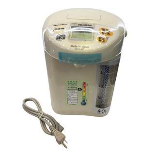 ZOJIRUSHI 象印 微電腦電動熱水瓶 白色 4L 原廠保固