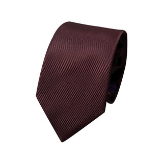 MSCOPE 斜紋素色拉鍊式自動領帶 MN004