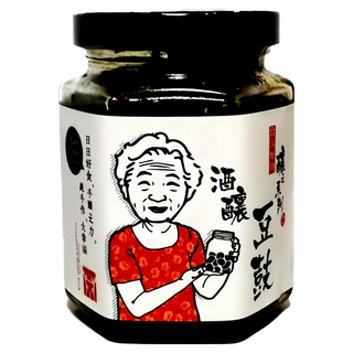 醬王殿 精選鳳梨酒釀豆鼓 黑豆、糖、米酒、鳳梨、鹽 台灣製造, 190g, 1罐