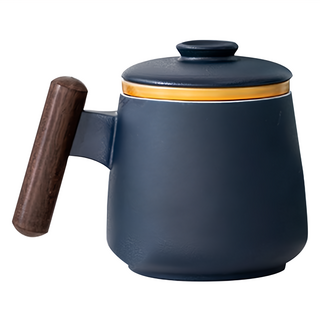 LifeHouse 陶瓷馬克杯 大度杯, 藍色, 1個