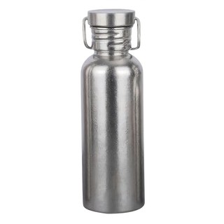 TEMPEST 純鈦運動水壺 鈦晶款, 670ml, 1個, 鈦本色