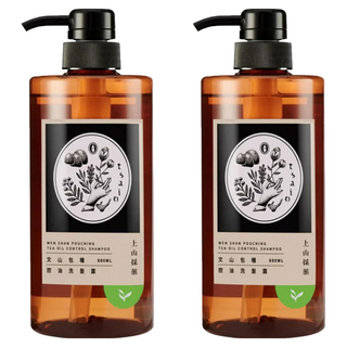 tsaio 上山採藥 控油洗髮露 文山包種 強健髮絲 增強髮質, 600ml, 2瓶