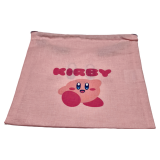 enSKY 星之卡比 噗噗臉收納袋 215x190mm, 粉色, 卡比 粉色, 1個