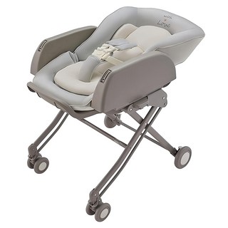 Aprica 愛普力卡 豪華款手動安撫餐搖床椅 Yuralism Smart Premium 2189383 0~4歲, 愛之船
