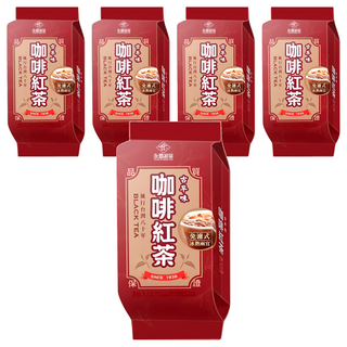 永發茗茶 咖啡紅茶, 古早味, 免濾式 冰熱兩宜, 40g, 3包, 5袋