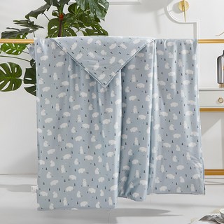 Betrise 貝翠絲 植萃系列 100%奧地利天絲鋪棉四季涼被, 冰島熊