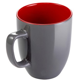 Tescoma Crema 雙色馬克杯 陶瓷 290 ml, 灰紅色, 1個