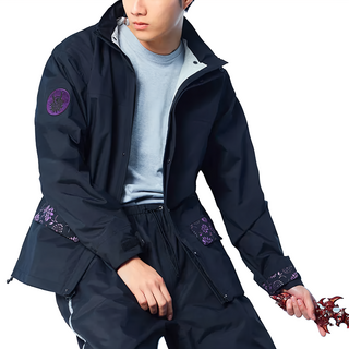 MORR Metropolis機能防水外套, 霹靂聯名素還真主題, 防水透氣, 創新四層結構, S, 素還真黑