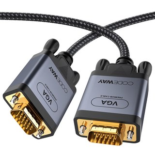 CODEWAY RGB VGA 螢幕連接線, 1個, 2m