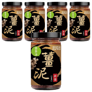 aconpure 連淨 苦茶油薑泥拌醬, 210g, 5罐