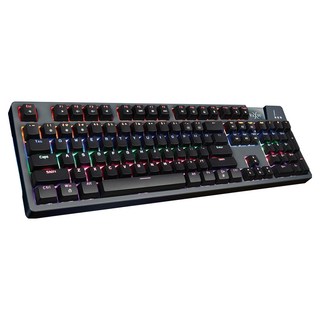 FOXXRAY 狐鐳 塔勒斯戰狐機械電競鍵盤 原廠保固, FXR-HKM-78, 茶軸, Black