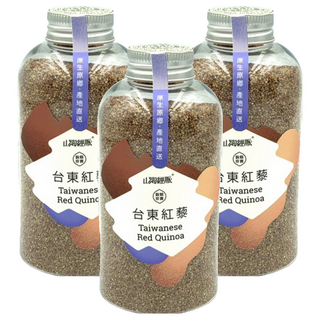 山海經脈 台東紅藜，原住民早期傳統作物，堅持不用化學肥料、農藥，230g, 3罐