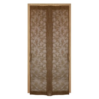 透氣紗防蚊門簾 人工車縫, 玫瑰花語咖啡