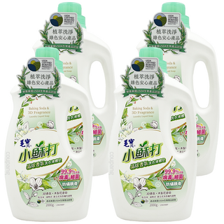 毛寶防蟎親膚小蘇打晶球液體皂 茉莉花金珀香氛 有效抗菌防霉 去除異味, 2kg, 4瓶