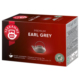 TEEKANNE 恬康樂 Premium Earl Grey 伯爵紅茶, 1個, 2g, 20個裝