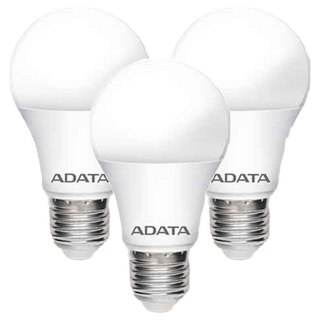 ADATA 威剛 LED高效能球泡燈 8W, 白光, 3個