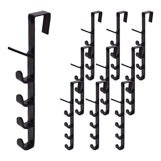 門後掛勾 Y134, 經典黑, 10個