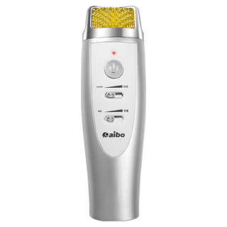 aibo M8 隨身唱行動麥克風 Android/Apple共用版 隨時歡唱, MIC-EPM8, 銀灰色, 1支