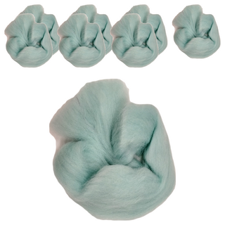 台灣敏愛 羊毛氈補充包, 湖綠色, 8包