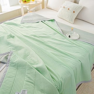 NINO1881 冰感絲涼被 200 x 150cm 綠色 透氣涼爽 輕柔親膚