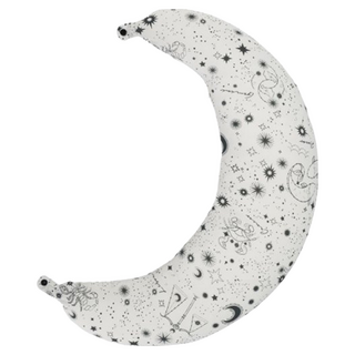 KU.KU Duckbill 酷咕鴨 KUKU PLUS 涼感授乳月亮枕, 防潑水, 舒緩腰部背部壓力, 自信灰