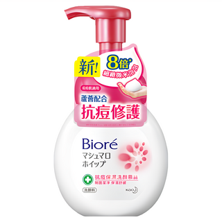 Biore 蜜妮 台灣公司貨 洗顏慕絲 抗痘保濕, 160ml, 1瓶