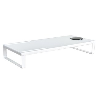 dayneeds 日需百備 無線充電鐵板螢幕架, 白色, 1個