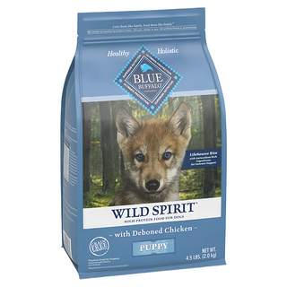 BLUE BUFFALO 藍摯 幼犬用去骨雞肉無穀配方乾糧 4.5lb, 2kg, 雞肉, 1袋