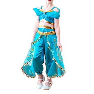 愛北鼻 萬聖節變裝服 茉莉公主角色扮演服裝, 茉莉公主, 1件